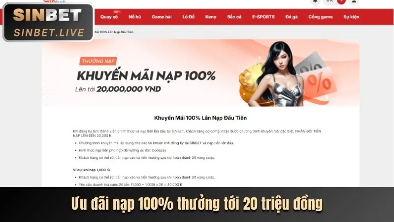 Bước 4: Chọn sảnh w88 thể thao để cá cược